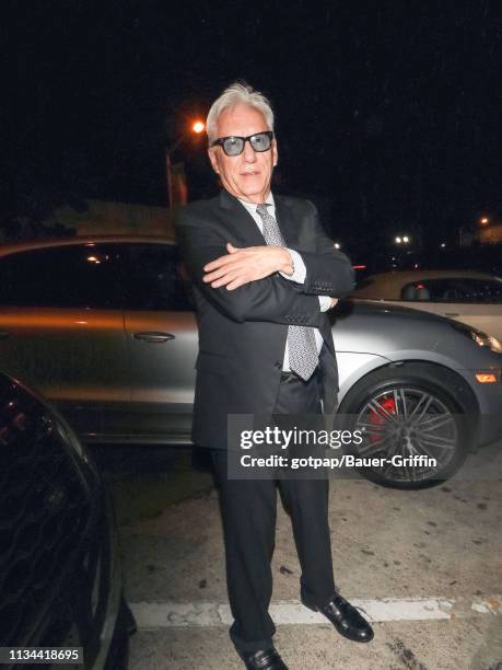 James Woods is seen on April 01, 2019 in Los Angeles, California.