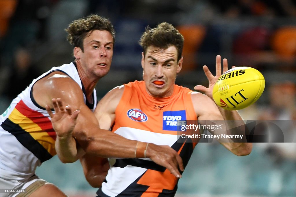 GWS v Adelaide - 2019 JLT Community Series