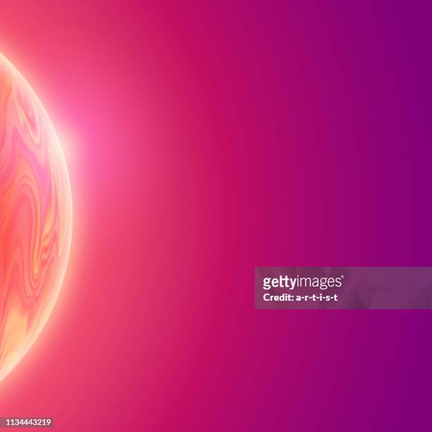 background with abstract planet - kreativität stock illustrations