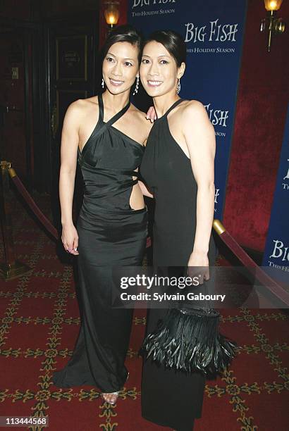 Arlene Tai, Ada Tai during "Big Fish" premiere at Ziegfeld Theater in New York, New York, United States.