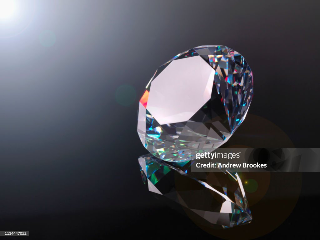 Basic Diamond Diamond Close Up High-Res Stock Photo - Getty Images
