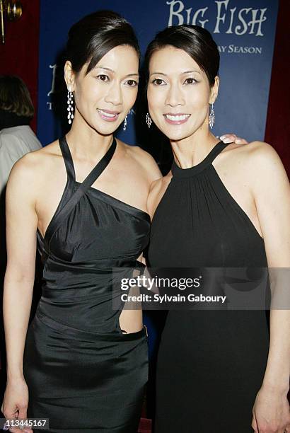 Arlene Tai, Ada Tai during "Big Fish" premiere at Ziegfeld Theater in New York, New York, United States.