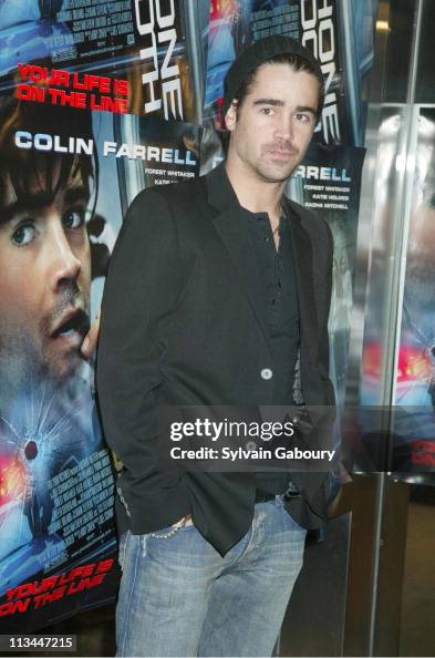 Colin Farrell In Store Colin Farrell during New York Premiere of