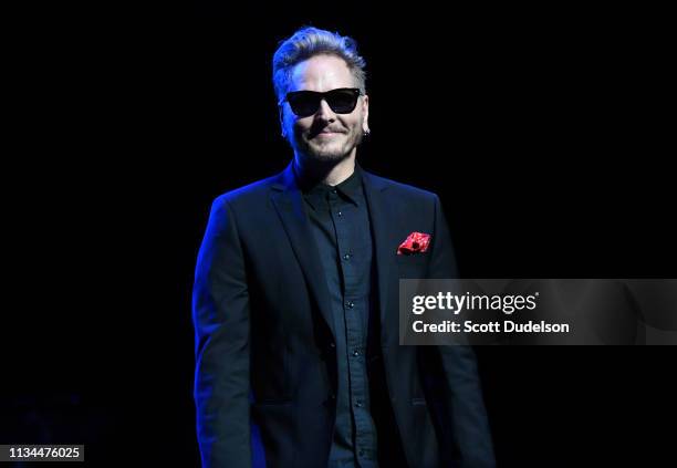 Rock and Roll Hall of Fame inductee Matt Sorum, former member of Guns N' Roses and Velvet Revolver, performs onstage during the 7th Annual Adopt the...