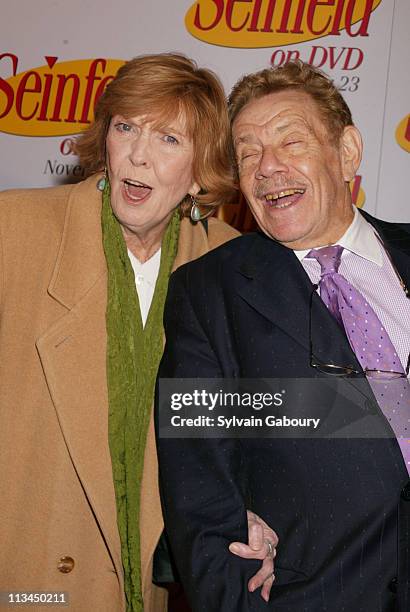 Anne Meara, Jerry Stiller during The "Seinfeld" Cast Reunites to Celebrate the Release of "Seinfeld" on DVD at The Rainbow Room in New York, New...