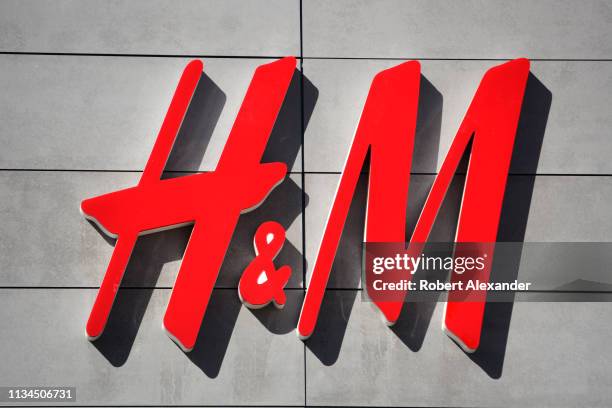 An H&M store in Palm Springs, California.