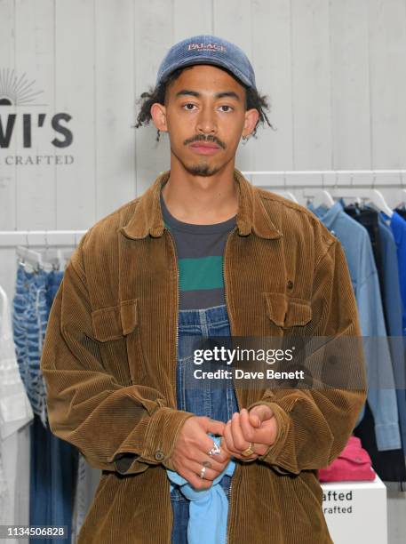 Jordan Stephens of Rizzle Kicks attends Levi's ® Made & Crafted® event celebrating the Spring/ Summer 2019 'New West' collection. Co-hosted by Tart...