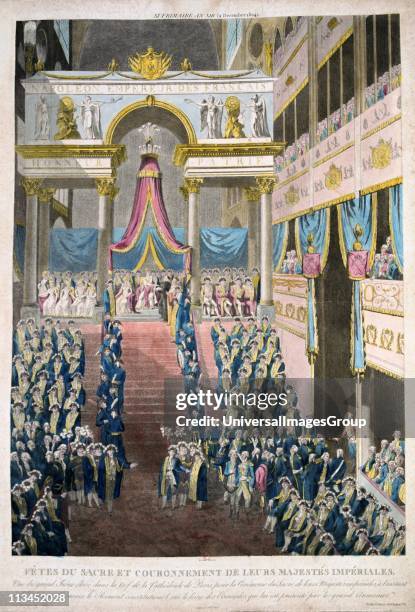1804 pamphlet, détails sacre et couronnement de Napoléon (Notre-Dame) 1804 pamphlet, détails sacre et couronnement de Napoléon (Notre-Dame)