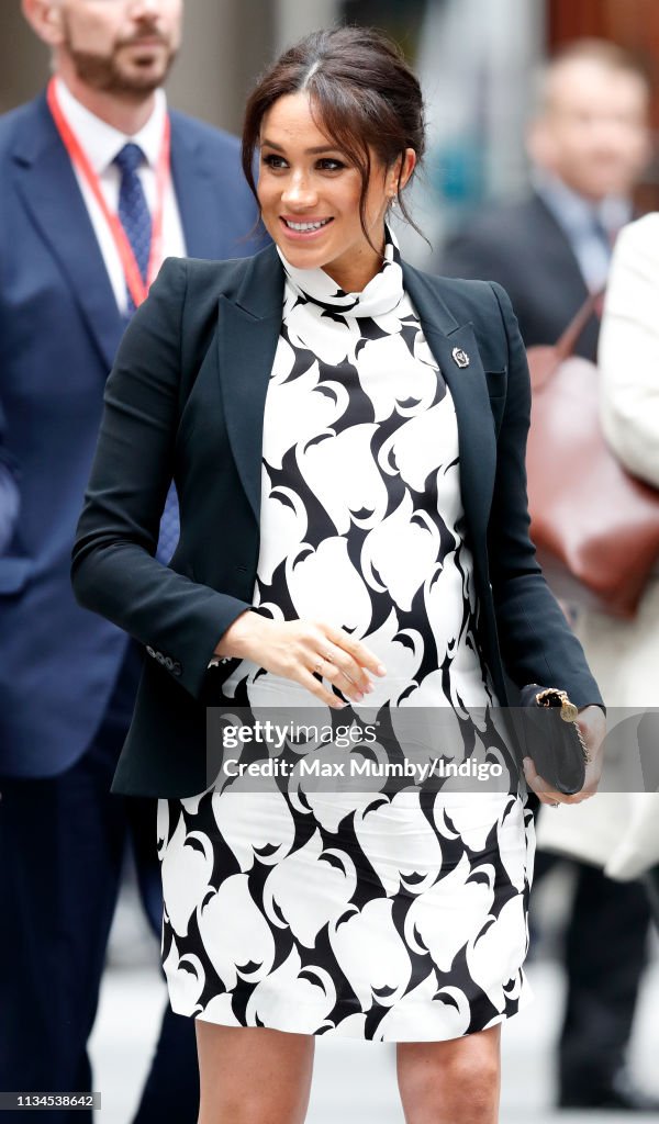 The Duchess Of Sussex Joins A International Women's Day Panel Discussion