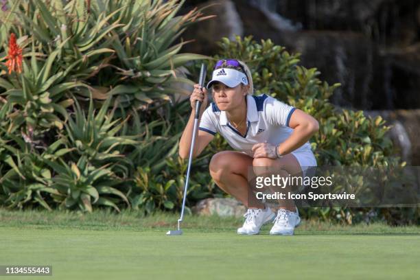 Danielle Kang during the final round Kia Classic at Aviara Golf Club on March 31, 2019 in Carlsbad, California.