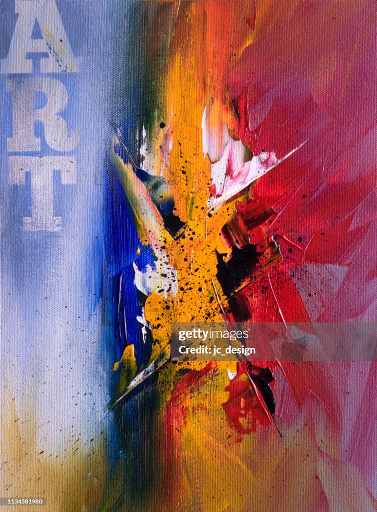 Abstract Art Using Primary Colors High-Res Vector Graphic - Getty Images