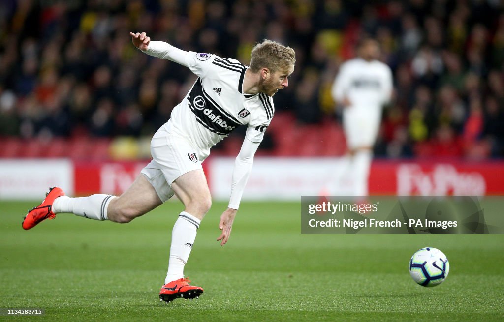 Watford v Fulham - Premier League - Vicarage Road