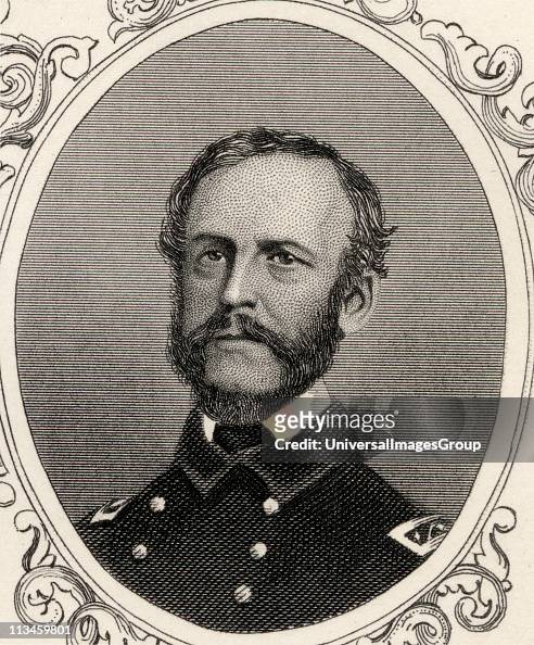 John Adolphus Bernard Dahlgren, 1809-1870. Union naval commander during the American Civil War and Rear Admiral in the United States Navy.