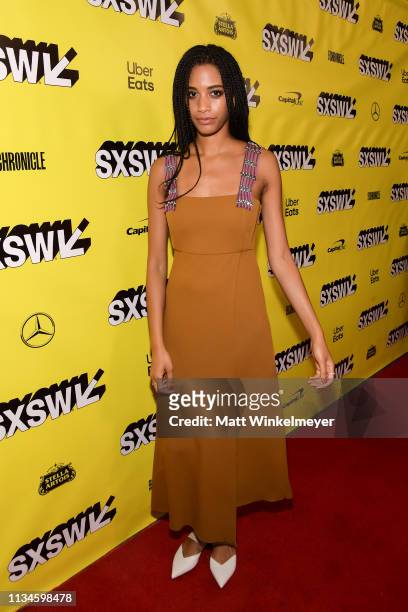 Stefani Robinson attends the "What We Do in the Shadows" Premiere 2019 SXSW Conference and Festivals at the Paramount Theater on March 08, 2019 in...