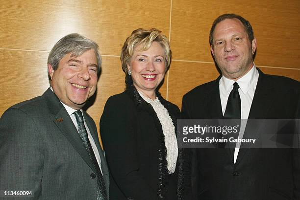 Marty Markowitz, Hillary Rodham Clinton, Harvey Weinstein