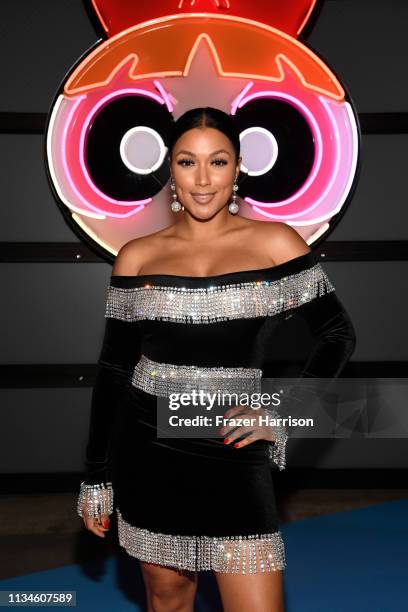 Shantel Jackson attends the Christian Cowan x The Powerpuff Girls fashion show at City Market Social House on March 08, 2019 in Los Angeles,...