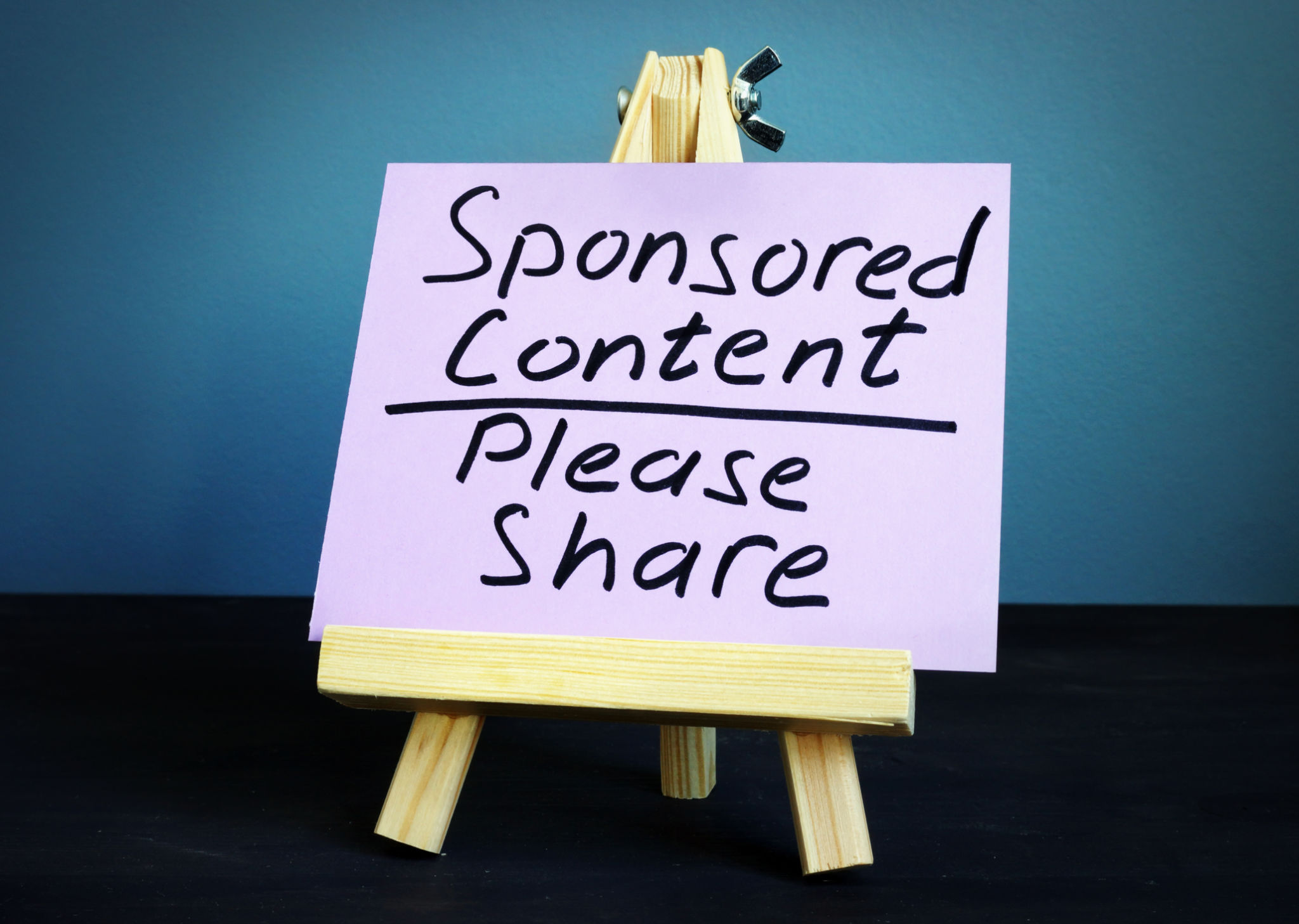 sponsored content