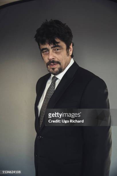 Actor Benicio del Toro poses for a portrait on May, 2018 in Cannes, France. . .