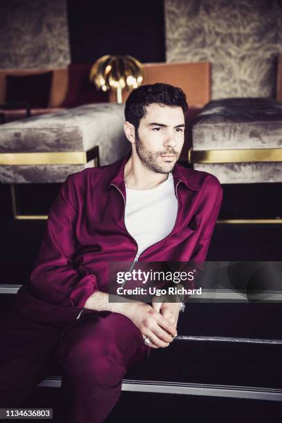 Actor Tahar Rahim poses for a portrait on May, 2018 in Cannes, France. . .