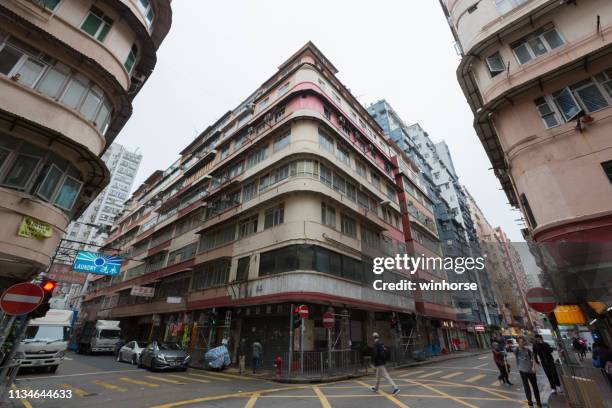 Old Hong Kong Street Scene Photos and Premium High Res Pictures - Getty