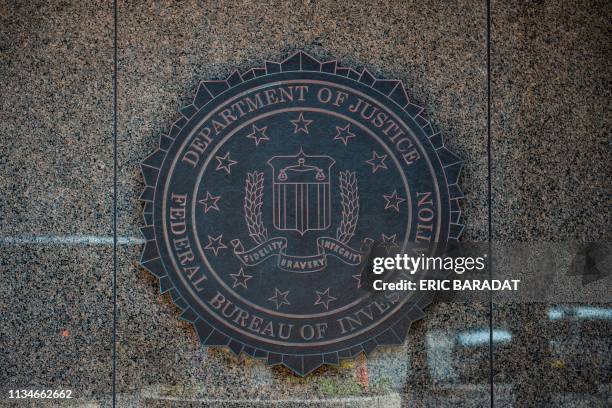 The J. Edgar Hoover Building of the Federal Bureau of Investigation is seen on April 03, 2019 in Washington, DC. - The FBI is the domestic...