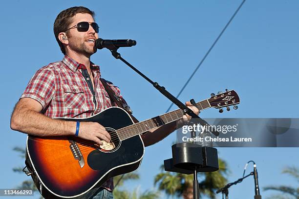 Musician Josh Turner performs on day 2 of 2011 Stagecoach: California's Country Music Festival at The Empire Polo Club on May 1, 2011 in Indio,...