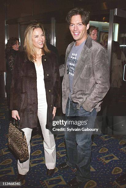 Jill Goodacre, Harry Connick Jr. During Showtime's NY premiere of "Fat Actress" at Clearview Chelsea West Cinema in New York, New York, United States.