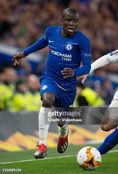 N'Golo Kanté of Chelsea during the UEFA Europa League Round of 16 ...