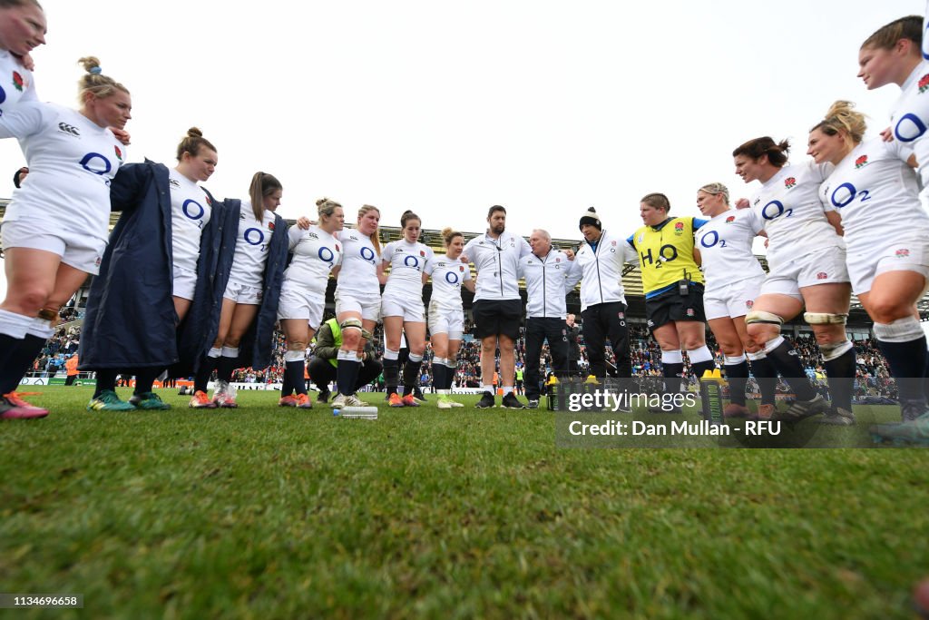 England v Italy – Womens Six Nations