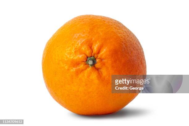 close-up of orange against white - orange isolated imagens e fotografias de stock