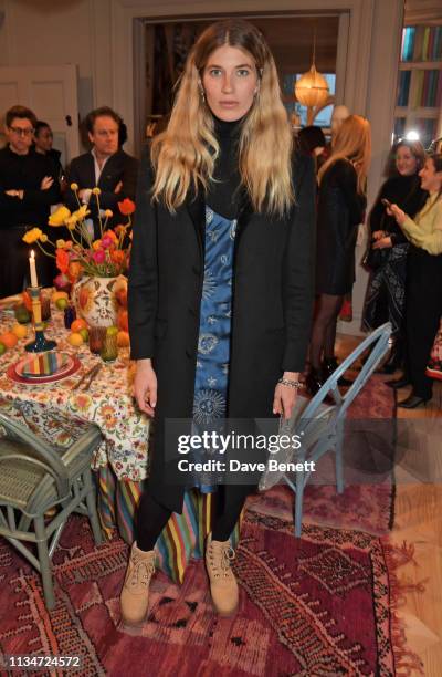 Veronika Heilbrunner attends the MATCHESFASHION.COM x Cabana launch event at 5 Carlos Place on April 3, 2019 in London, England.