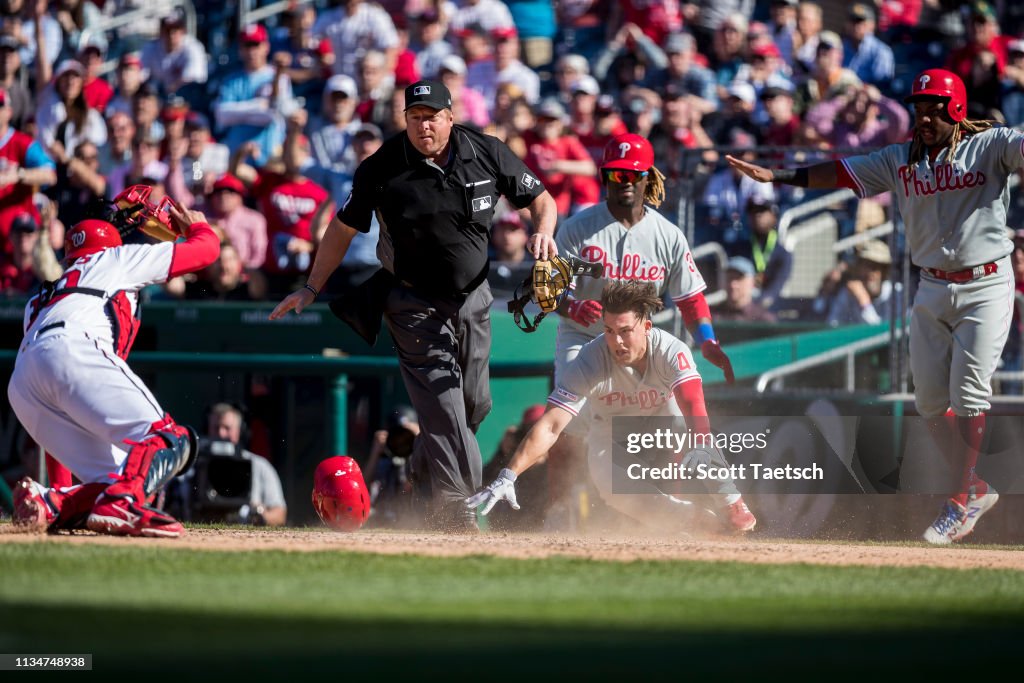 Philadelphia Phillies v Washington Nationals