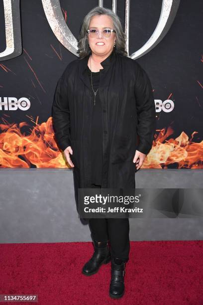 Rosie O'Donnell attends the "Game Of Thrones" Season 8 NY Premiere on April 3, 2019 in New York City.