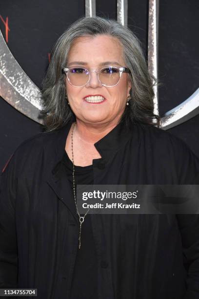 Rosie O'Donnell attends the "Game Of Thrones" Season 8 NY Premiere on April 3, 2019 in New York City.