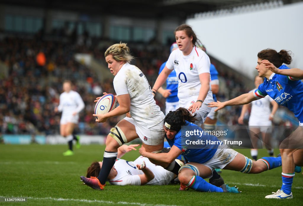 England v Italy – Womens Six Nations