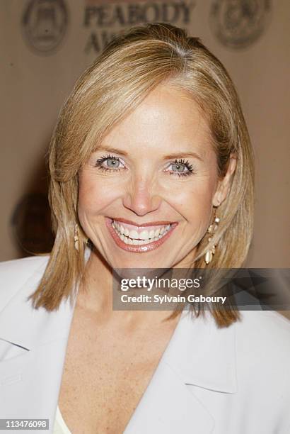 Katie Couric during 63rd Annual Peabody Awards at Waldorf Astoria in New York, New York, United States.