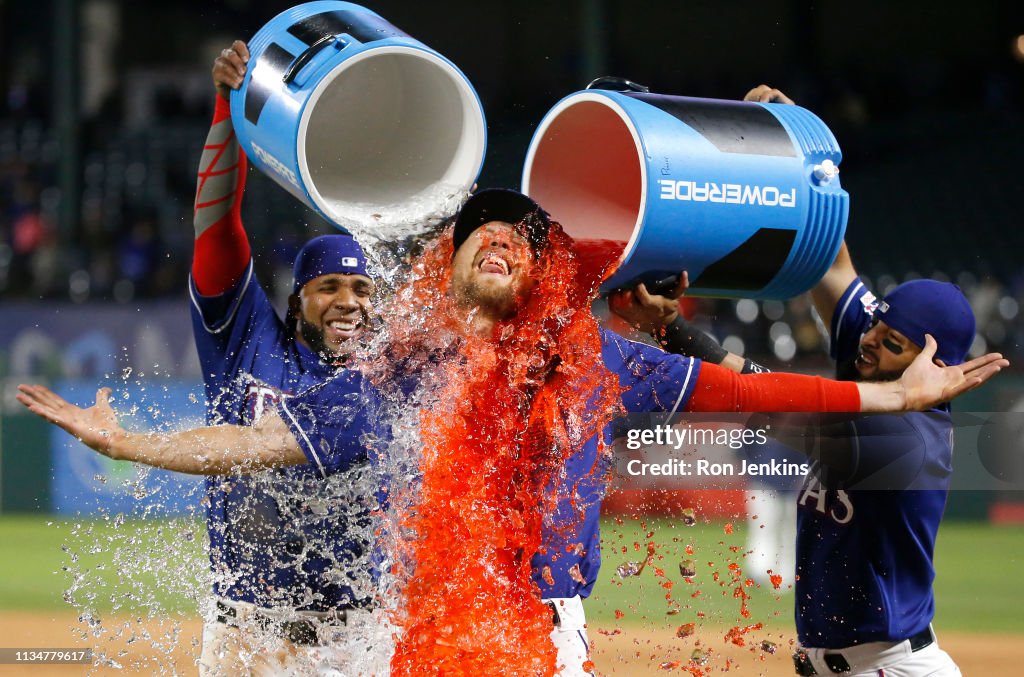 Houston Astros v Texas Rangers