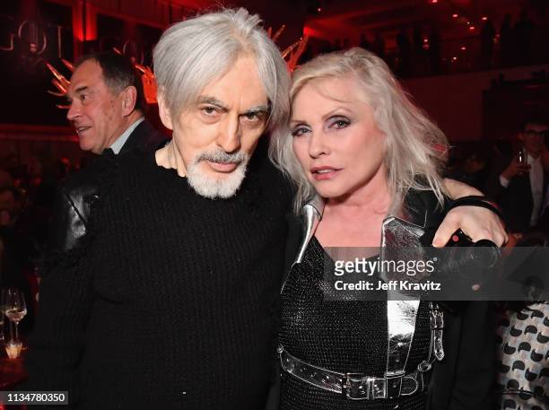 Chris Stein and Debbie Harry attend the "Game Of Thrones" Season 8 NY Premiere After Party on April 3, 2019 in New York City.