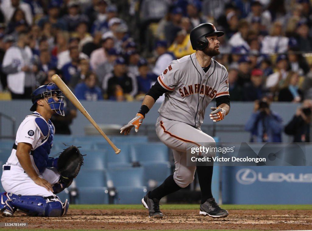 San Francisco Giants v Los Angeles Dodgers