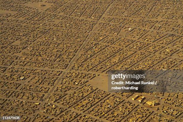 aerial view of khartoum, sudan, africa - khartoum stock pictures, royalty-free photos & images