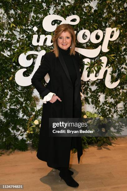 Arianna Huffington attends the In goop Health Summit New York 2019 at Seaport District NYC on March 09, 2019 in New York City.