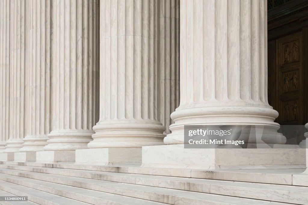 Front Steps and Columns of the Supreme Court