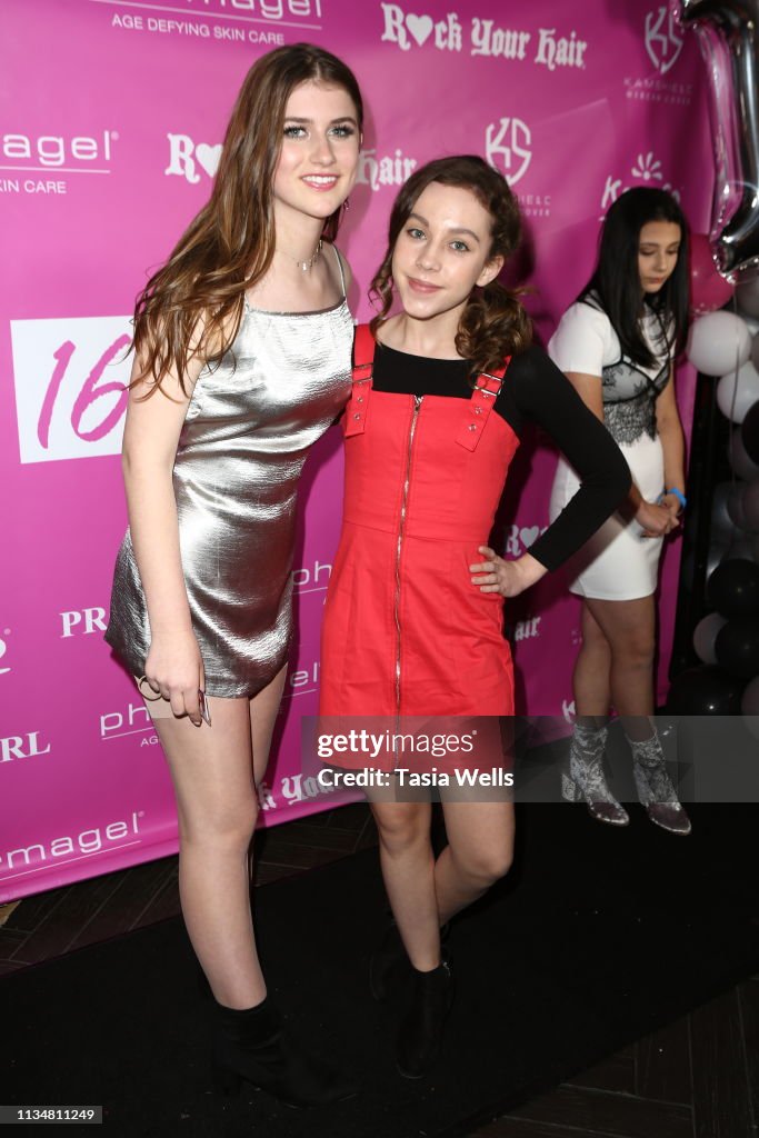 Brooke Butler and Kacey Fifield attend Brooke Butler's Sweet 16... News