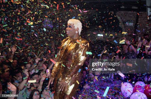 Monet X Changer performs at G-A-Y on March 09, 2019 in London, England.