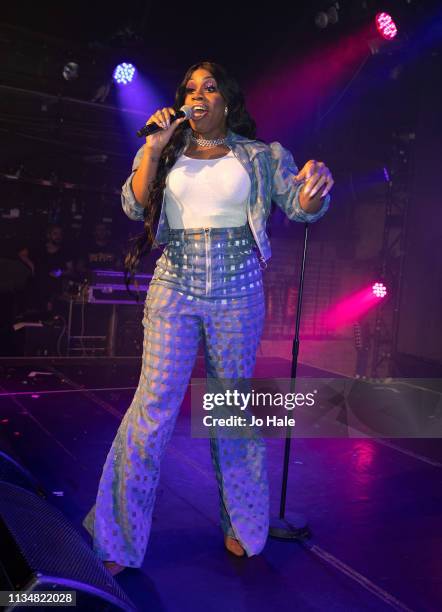 Monet X Changer performs at G-A-Y on March 09, 2019 in London, England.