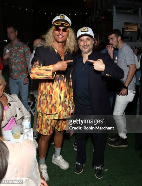 Matthew McConaughey in character as ‘Moondog’ and Harmony Korine attend Vice Studios And Neon Present "The Beach Bum" SXSW World Premiere After Party...