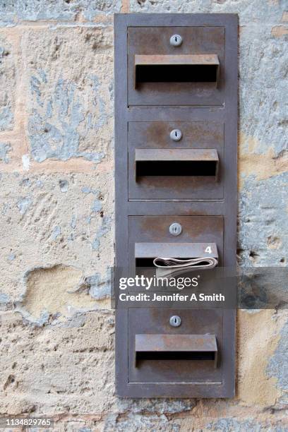 letter boxes - house number stock pictures, royalty-free photos & images