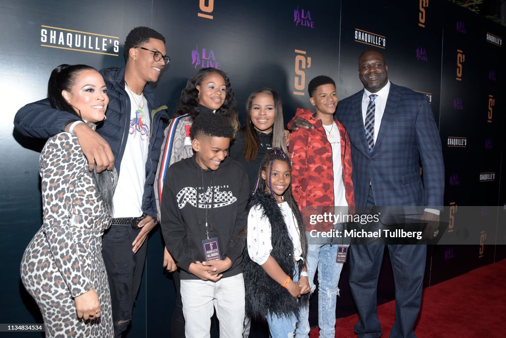 Grand Opening Of Shaquille's At L.A. Live