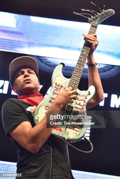 Tom Morello performs as part of the "ACLU 100 Concert" during the 2019 SXSW Conference and Festival on March 09, 2019 in Austin, Texas.