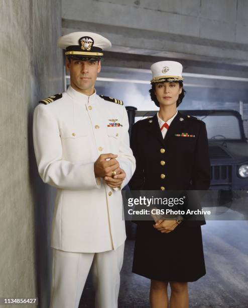 David James Elliot and Catherine Bell . October 5, 1996.